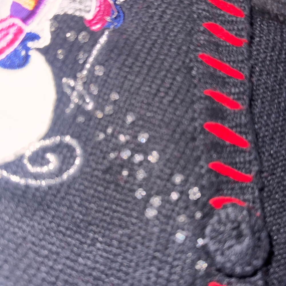 Holiday Editions Black Snowman Vest - Picture 7 of 14
